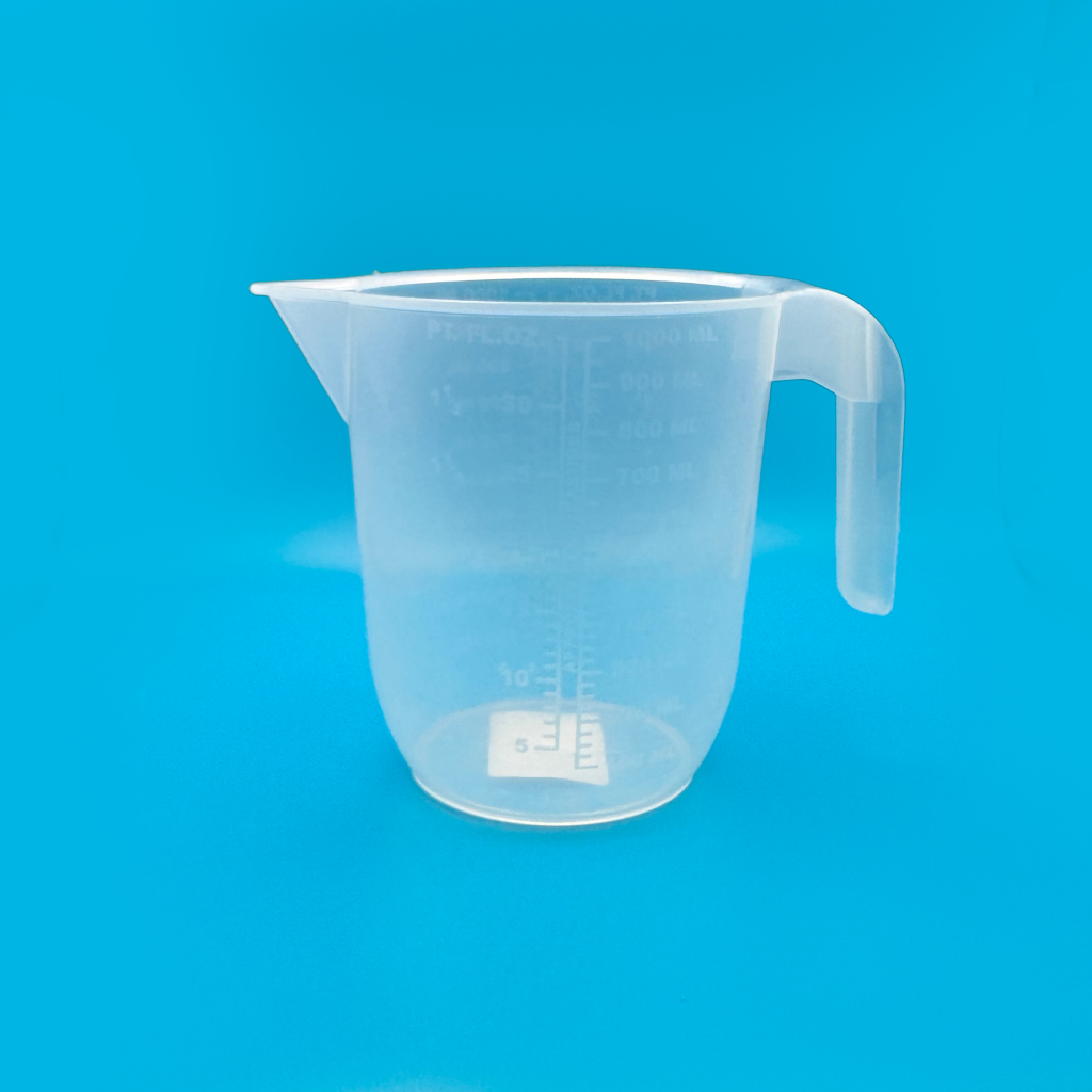 Plastic Measuring Jug 1Ltr Clear Clear 1Ltr Plastic (Each)